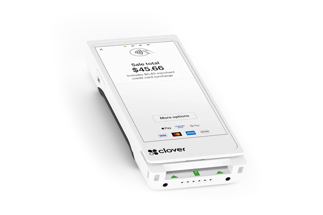 Clover Flex Pocket, installed and supported by Merchant Fund Express